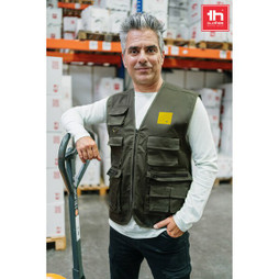 TH Clothes 30270 - Gilet (200 g/m²) en polyester et coton