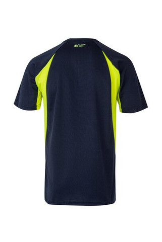 Velilla 36034 - Two-tone bird-eye technical t-shirt (160g/m²), in polyester (100%)