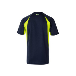Velilla 36034 - Two-tone bird-eye technical t-shirt (160g/m²), in polyester (100%)
