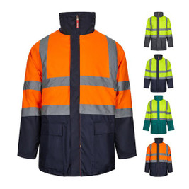 Velilla 36109 - Two-tone 4-in-1 parka (180g/m²), in polyester (100%) with PU coating