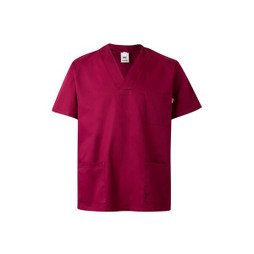 Velilla 36132 - Tuniek van keperstof (190g/m²) met korte mouwen, van polyester (65%) en katoen (35%)