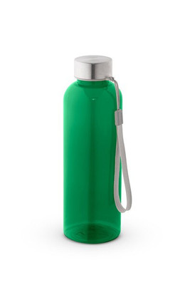 Recycled PET (100% rPET) bottle with glossy translucent finish 600 mL - Egotier 54326