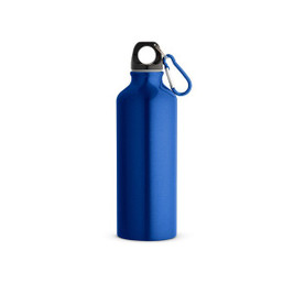 hi!dea 54623 - Borraccia in alluminio riciclato con moschettone 530 mL