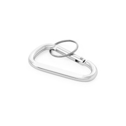 hi!dea 58823 - Aluminium carabiner with keyring