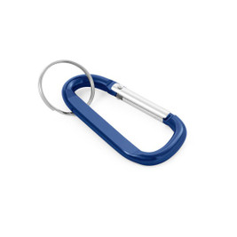 hi!dea 58823 - Aluminium carabiner with keyring