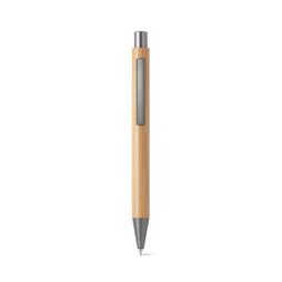 hi!dea 81009 - Stylo bille en bambou avec attache