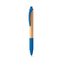 hi!dea 81013 - Bamboo ball pen with non-slip clip