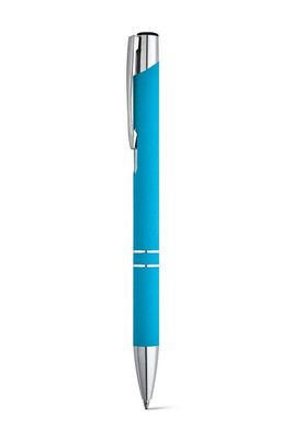 Stylo en aluminium avec finition en caoutchouc - Egotier 81141