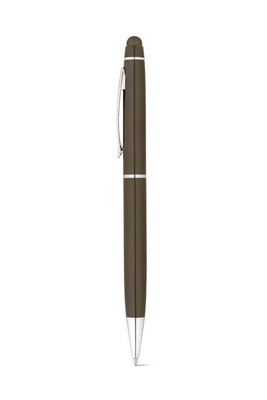 Ball pen in metal with touch tip - Egotier 81144