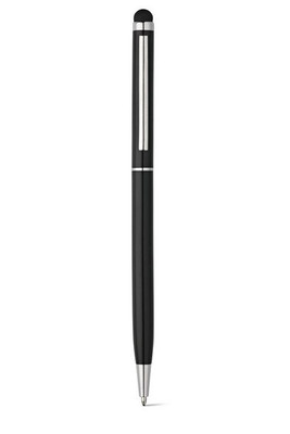 Ball pen with touch tip in aluminium - Egotier 81158