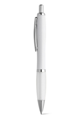ABS ball pen with clip and metal trim - Egotier 81161
