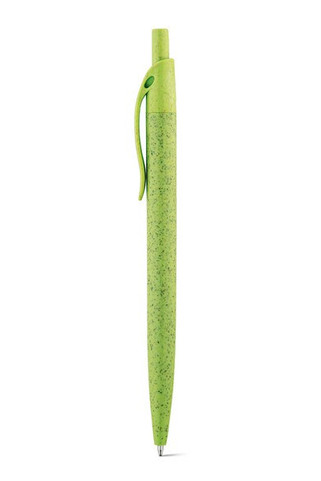 Wheat straw fibre and ABS ball pen with clip - Egotier 81168
