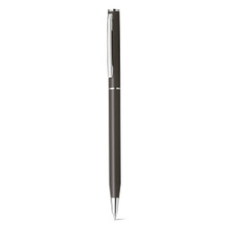 hi!dea 81185 - Aluminium ball pen with clip and twist mechanism