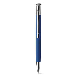 hi!dea 81192 - Aluminium ball pen with rubber finish
