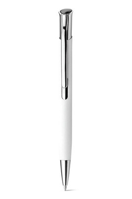 Aluminium ball pen with rubber finish - Egotier 81192