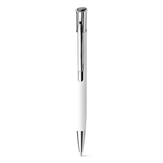 Stylo à bille en aluminium, finition rubber - Egotier 81192