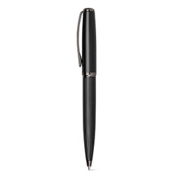 hi!dea 81194 - Metal rollerball and ballpoint set with twist mechanism