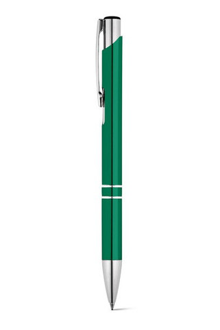 Aluminium ball pen with clip - Egotier 91311