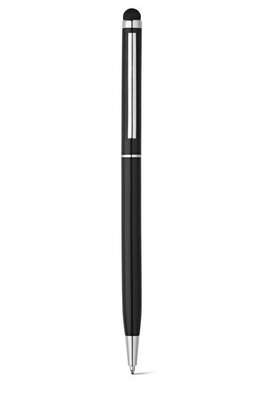 kuglepen med aluminium med drejemekanisme og stylus tip - Egotier 91624
