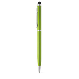Aluminium ball pen with twist mechanism and touch tip - Egotier 91624