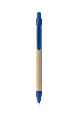 Stylo en papier kraft avec clip - Egotier 91628
