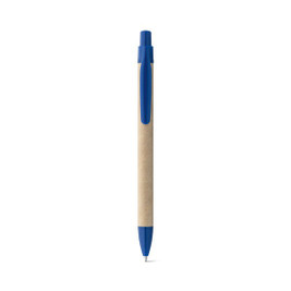Kraft paper ball pen with clip - Egotier 91628