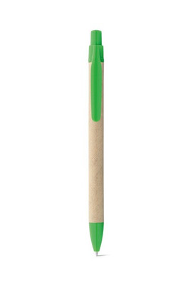 Kraft paper ball pen with clip - Egotier 91628