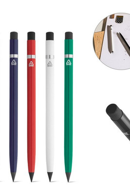 Inkless pen with recycled aluminium body (100% rAL) - Egotier 91696