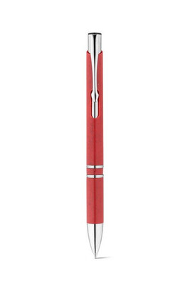 Straw fibre and ABS ball pen with clip - Egotier 91771