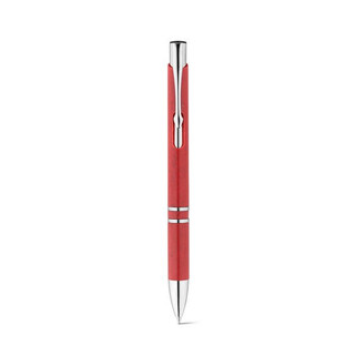 Straw fibre and ABS ball pen with clip - Egotier 91771