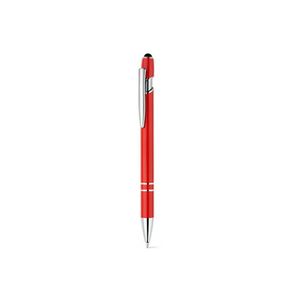 Ballpoint pen with recycled aluminium (100% rAL) body and touch tip - Egotier 91799