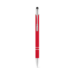 hi!dea 91849 - Aluminium ball pen with touch tip and clip