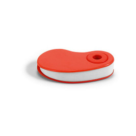 hi!dea 91935 - White TPR eraser with PP protective cover