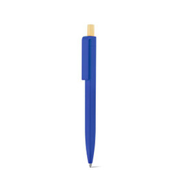 hi!dea 91945 - Recycled ABS (100% rABS) ballpoint pen with bamboo button