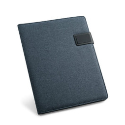 hi!dea 92067 - A4 folder in imitation linen and PU with lined pages