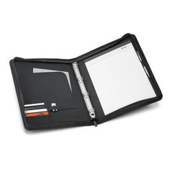 hi!dea 92073 - A4 map in 600D met gelinieerde paginas blocnote