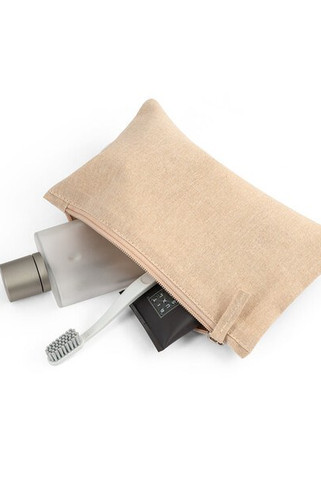 Multifunction bag in recycled cotton (70%) and polyester (30% rPET) (140 g/m²) - Egotier 92077