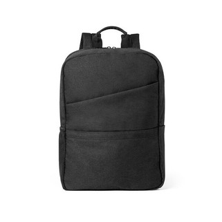 156 laptop backpack in 600D recycled polyester - Egotier 92080
