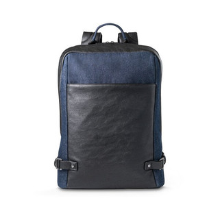 Branve 92189 - 156" Laptop backpack in denim and PU