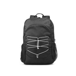 hi!dea 92192 - 300D recycled polyester and 600D recycled polyester laptop backpack with reflective elements