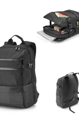 Laptop-Rucksack 15.6'' aus 840D und 300D-Jacquard - Egotier 92280