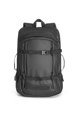 Laptop backpack in 900D, high-density recycled polyester, with water-resistant coating and 210D recycled polyester lining 17'3" - Egotier 92363