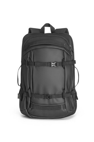 Laptop backpack in 900D, high-density recycled polyester, with water-resistant coating and 210D recycled polyester lining 173" - Egotier 92363