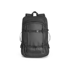 hi!dea 92363 - Laptop backpack in 900D, high-density recycled polyester, with water-resistant coating and 210D recycled polyester lining 17'3"