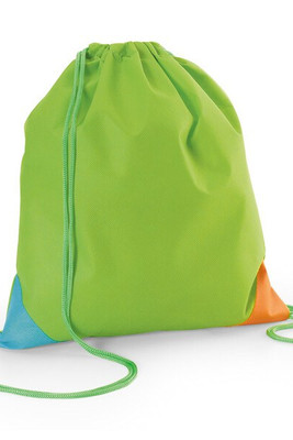 Colourful non-woven drawstring bag (80 g/m²) - Egotier 92617