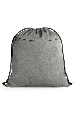 Drawstring bag in recycled cotton (70%), polyester (30% rPET) (140 g/m²) - Egotier 92928