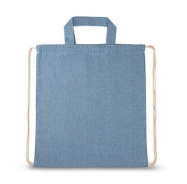 hi!dea 92936 - Tas met trekkoord van gerecycled katoen (70%) en polyester (30% rPET) (140 g/m²)