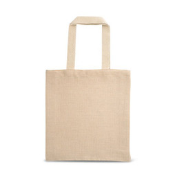 hi!dea 92937 - Borsa in juco (275 g/m²) con tasca interna 100% cotone (120 g/m²)