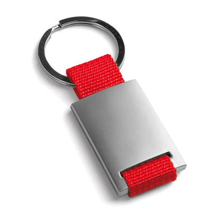 Metal and webbing keyring - Egotier 93077