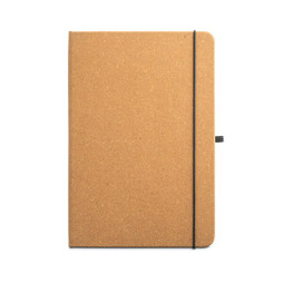 hi!dea 93087 - A5-notitieblok met harde kaft van leer (70% gerecycled) met gelinieerde paginas
